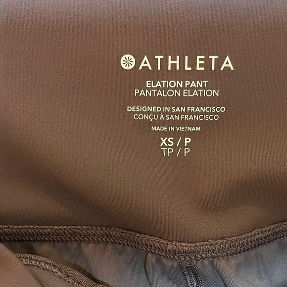 Athleta Elation Woman’s Joggers XS Athleisure Buttery Soft Pants Light Purple - Picture 5 of 6